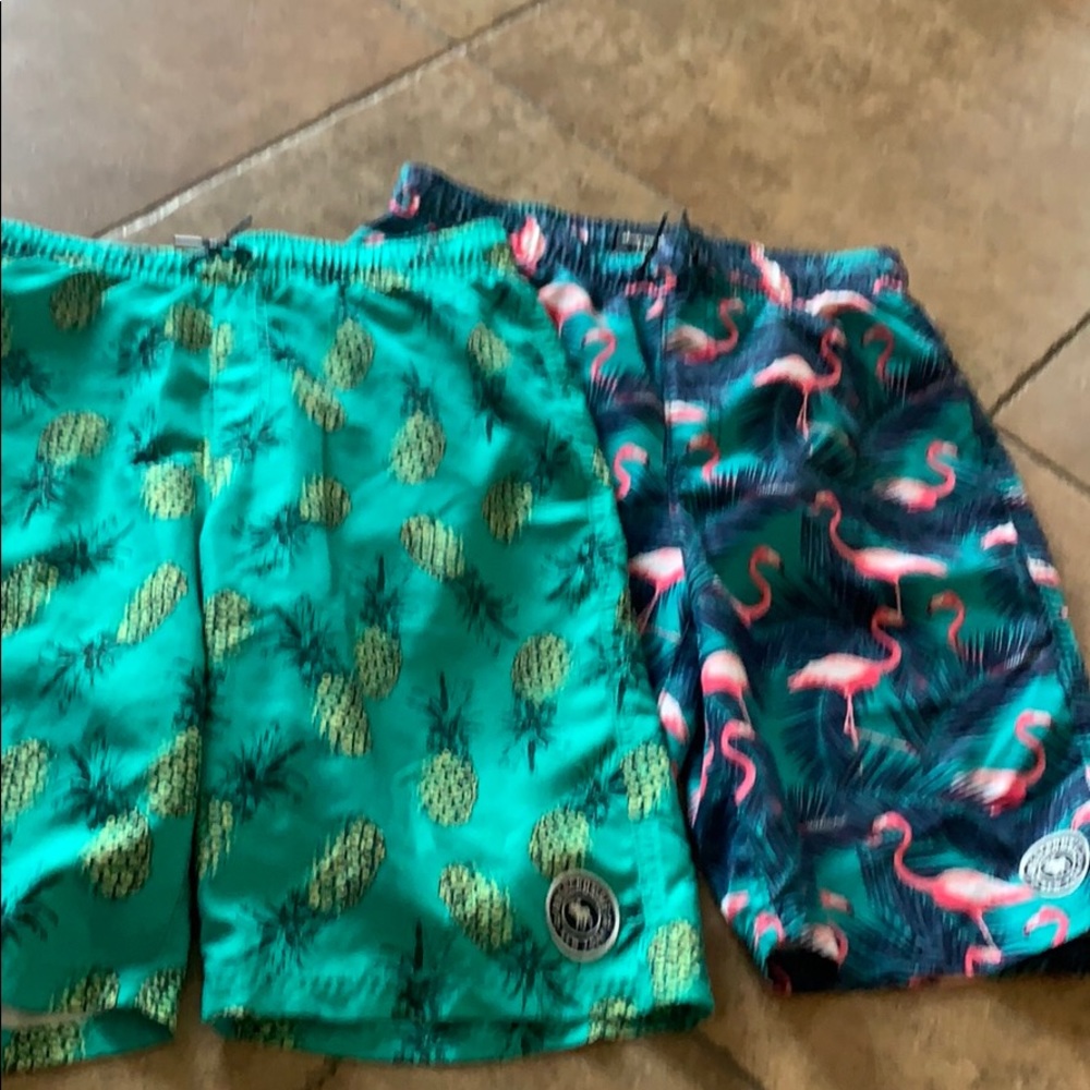 Abercrombie kids swim trunks
